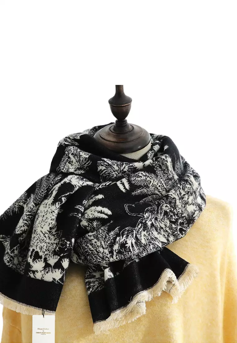Faux Velvet Scarf AS-SY28618