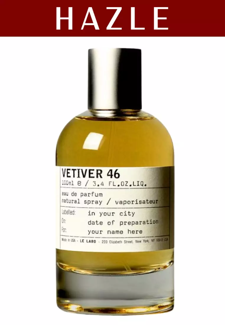 Jual Le Labo Vetiver 46 Unisex EDP 100 ml Original 2026 | ZALORA