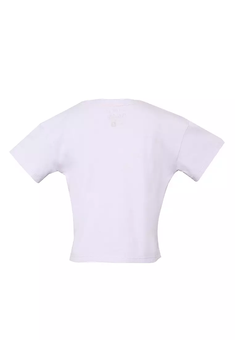 Pito Dito Girl Hanessa Kaos Tangan Pendek Anak Perempuan Warna Ungu