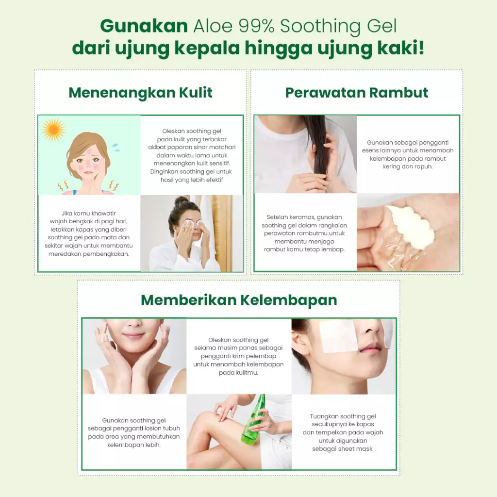 Holika Holika Aloe 99% Soothing Gel (Fresh Moisturizing) 250ml