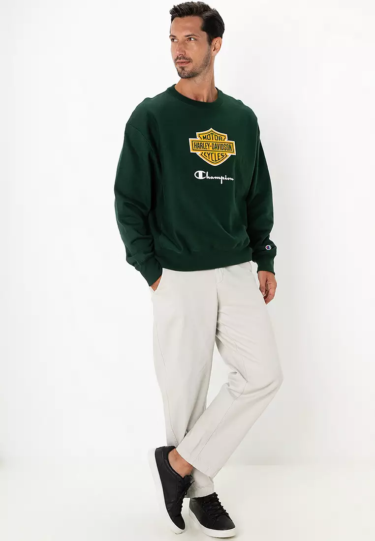 Harley-Davidson® Champion x Harley-Davidson® Fanatic Crew Neck Sweatshirt