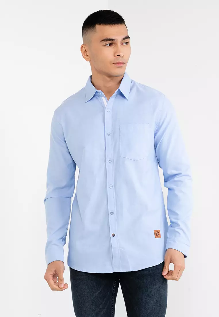Volkswagen Men's Long Sleeves Woven Shirt
