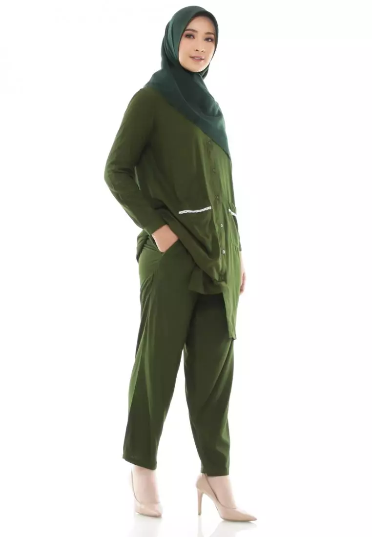 Tunic Set Shakila - Army