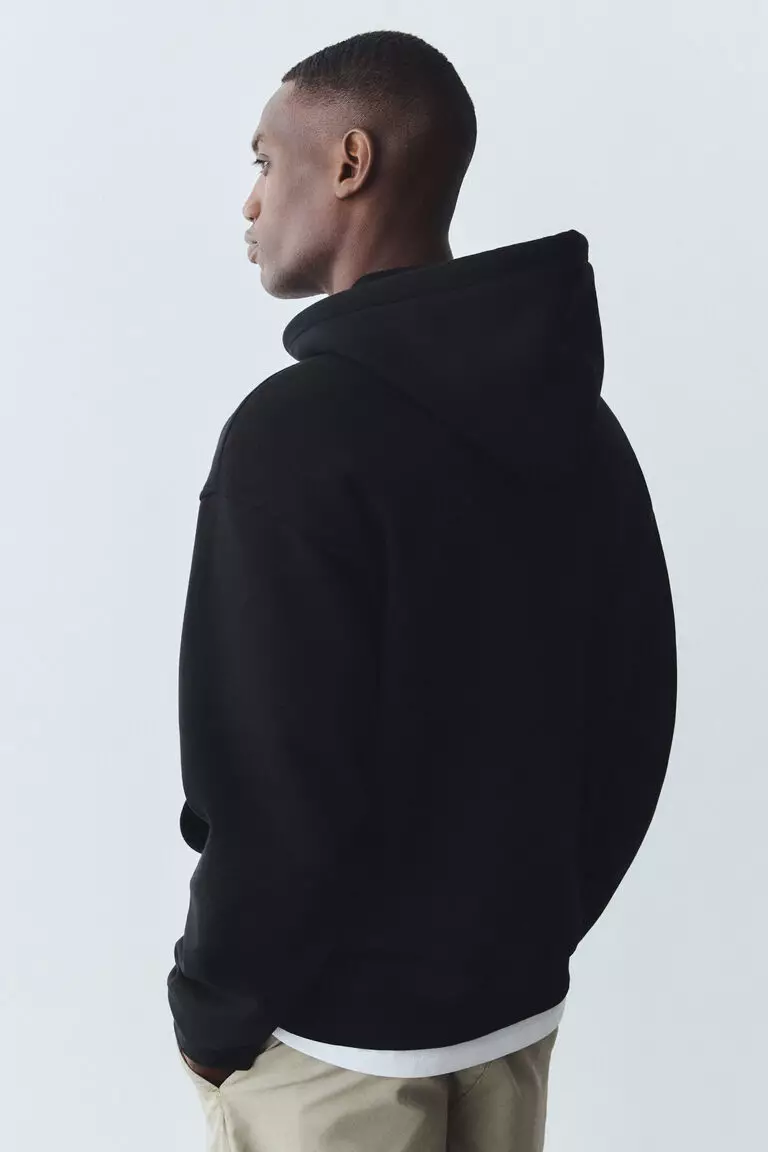 Zip-through hoodie
