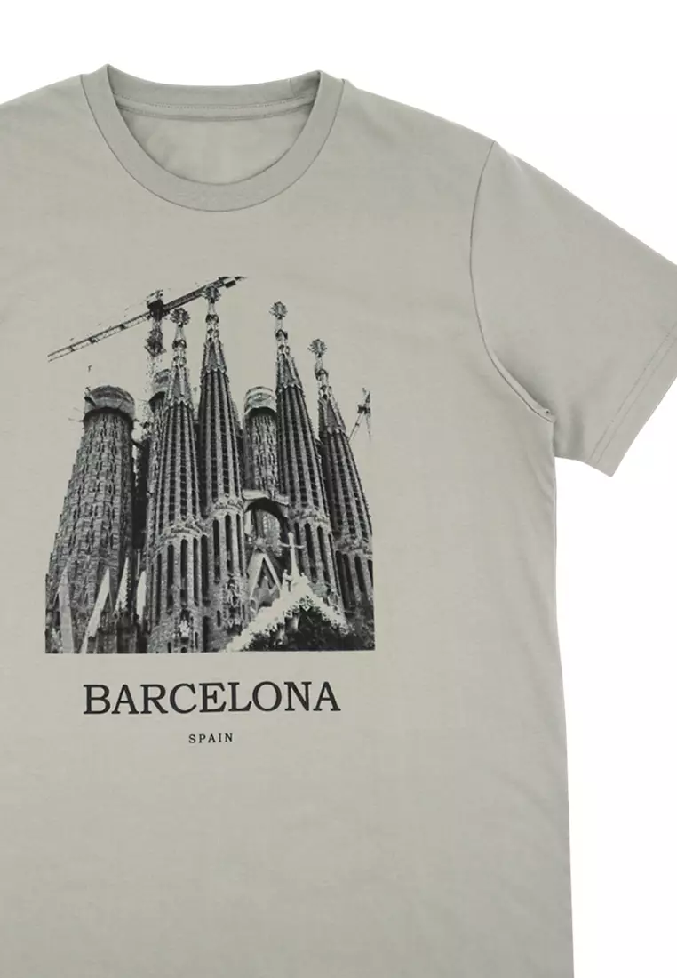Men's Graphic T-Shirt "Barcelona Spain"