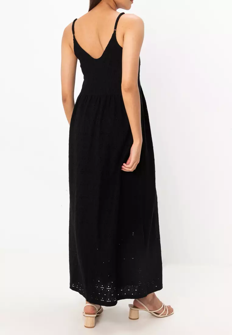 Ellen Sleeveless V-Neck Dress