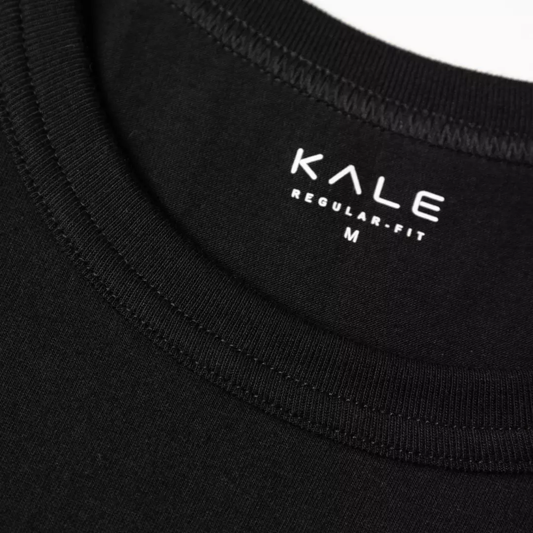 Kale Axelo Black / Kaos Lengan Pendek Pria \/ Kaos Unisex
