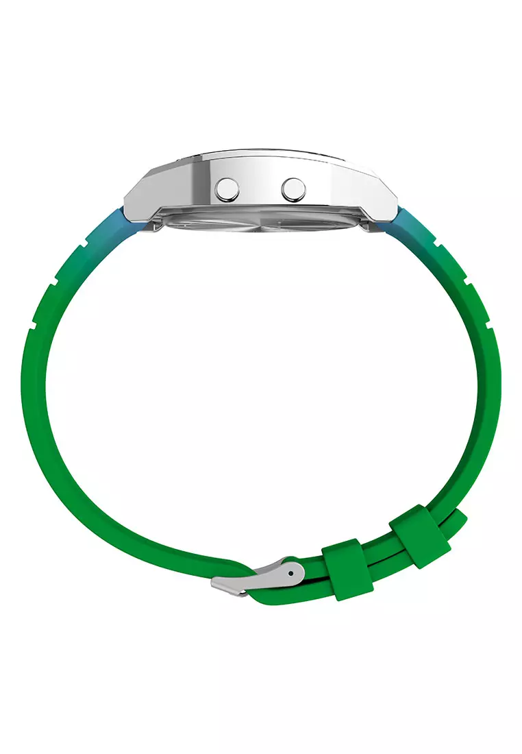 Timex Timex 80 Blue Resin Digital Digital Unisex Watch TW2V74500