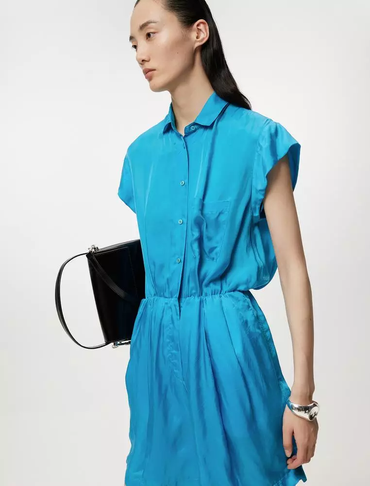 JNBY Women's Sleeveless Collared Jumpsuit