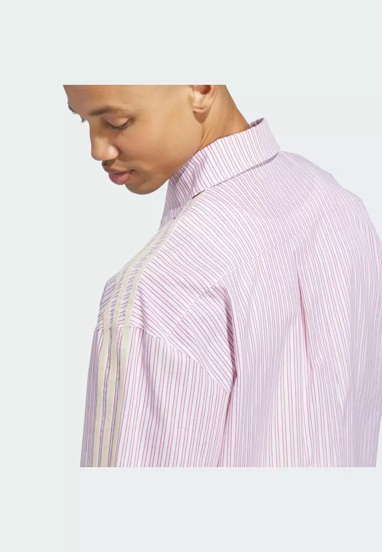 Lifestyle ORIGINALS AOA BUTTON UP Shirt Men Burgundy KT7989