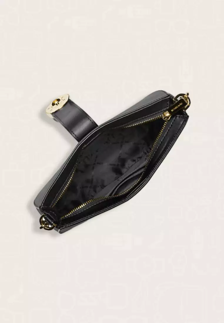 Michael Kors Carmen Small Shoulder Bag Black