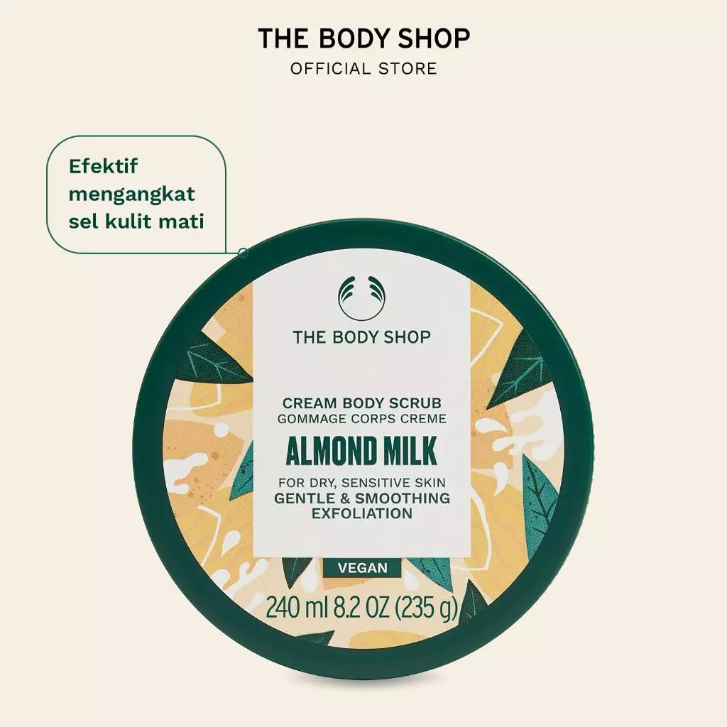 Almond Milk Cream Body Scrub 240ml
