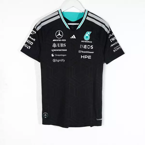Kaos F1 FORMULA ONE PETRONAS MERCEDES AMG BLACK DRIVER 2026 TSHIRT 100% ORIGINAL
