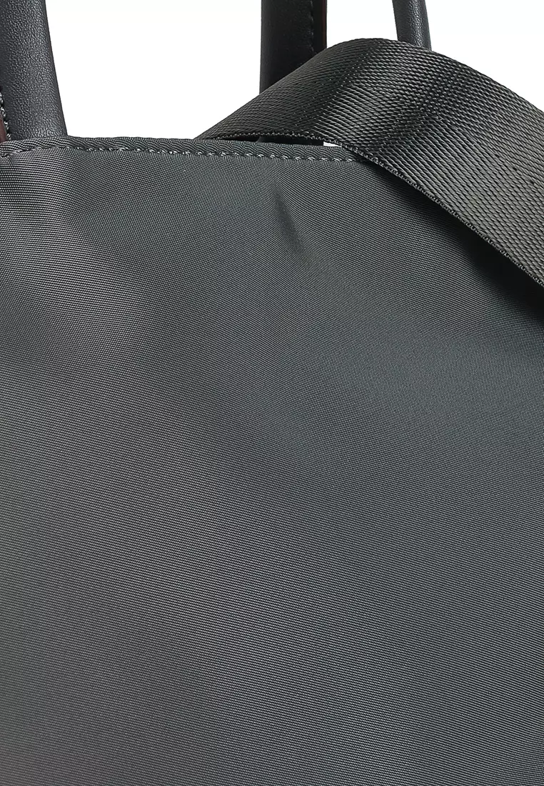 Premium Oxford Nylon Convertible Top Handle Bag With Pouch