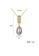 Fortress Hill purple Premium Purple Pearl Elegant Necklace 75C36AC4C19308GS_3