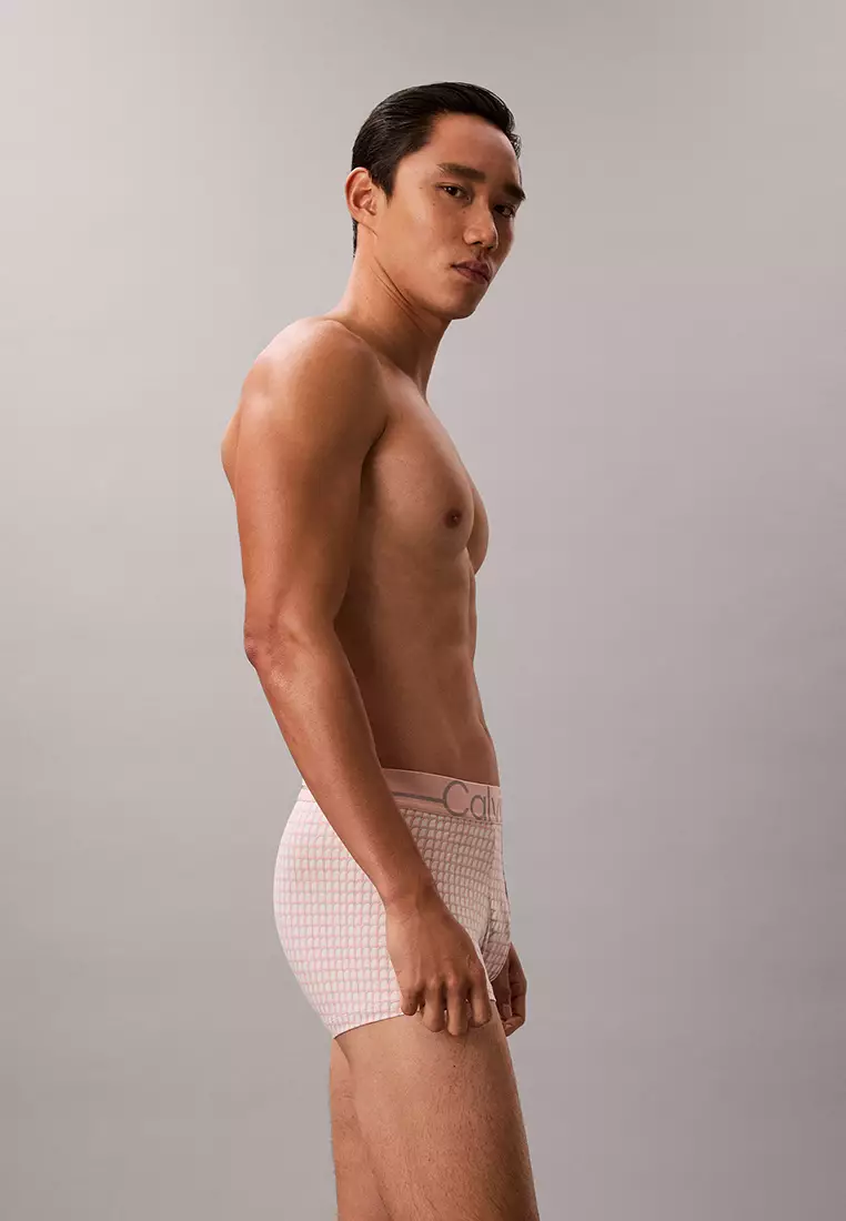 Icon Microfiber Metallic Low Rise Trunks - Calvin Klein Underwear