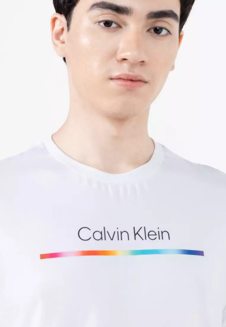 Pride Gradient Logo Crew Neck Tee - Calvin Klein Jeans