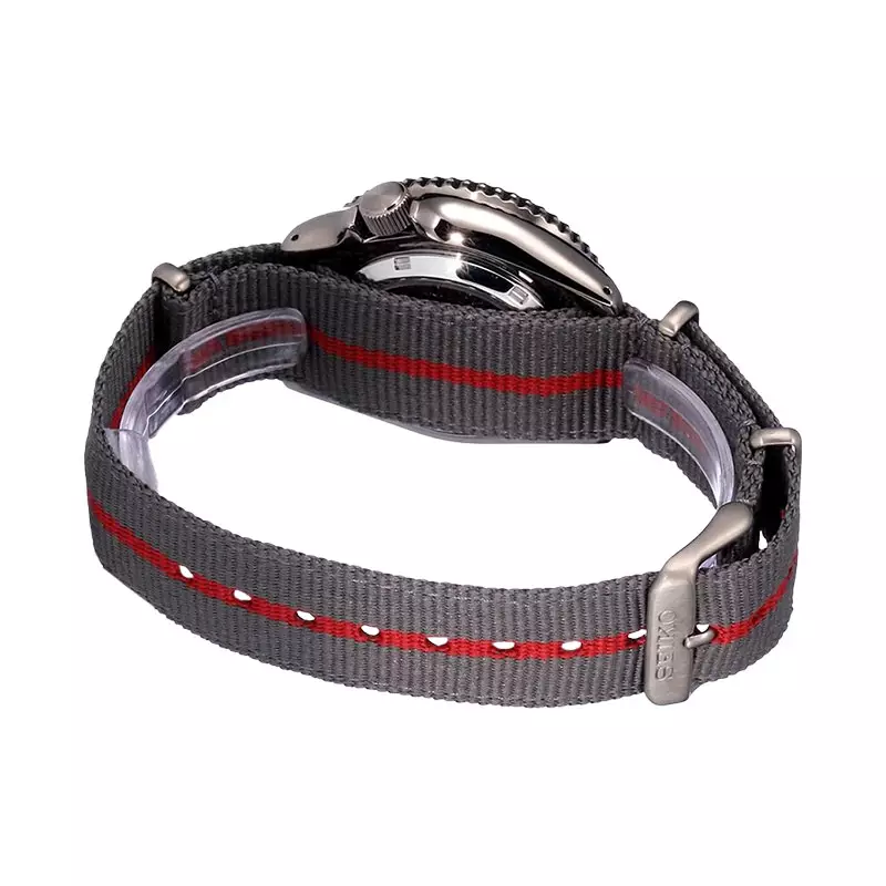 Jam Tangan Pria Seiko 5 Sports SRPF71K1 Naruto & Boruto Gaara Model Dual Tone Nylon Strap Limited Edition