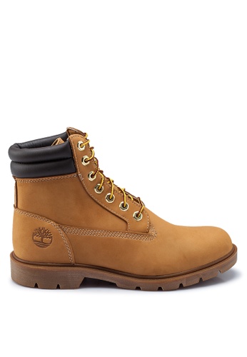 timberland 6 inch brown leather