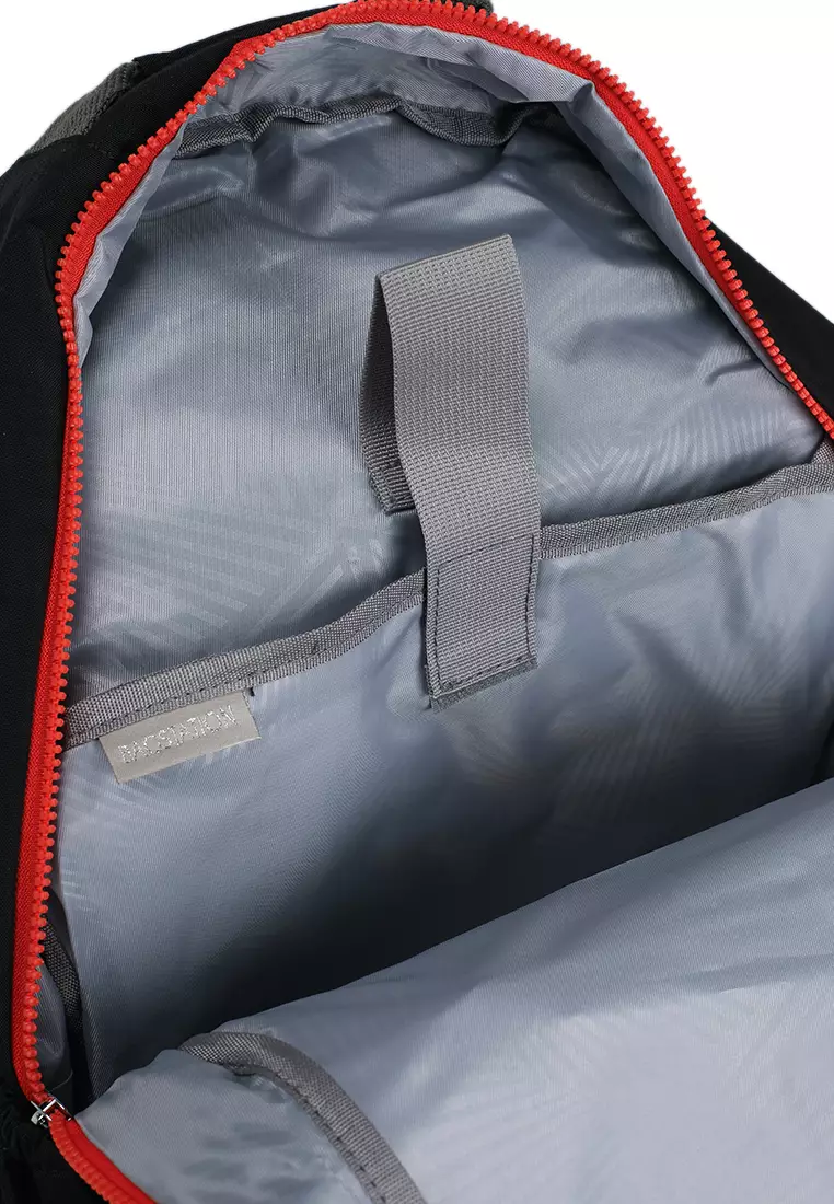 Colour Block Nylon Large Backpack