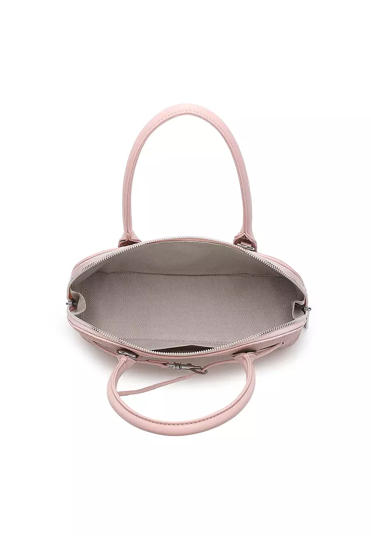 Women's Top Handle Bag / Sling Bag / Crossbody Bag (Tas Selempang / Tas Tangan) - Merah Jambu