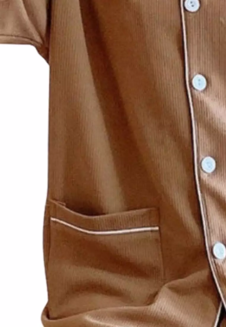 Rabiya Brown Sleepwear