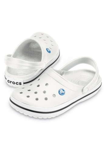 white crocs with flowers