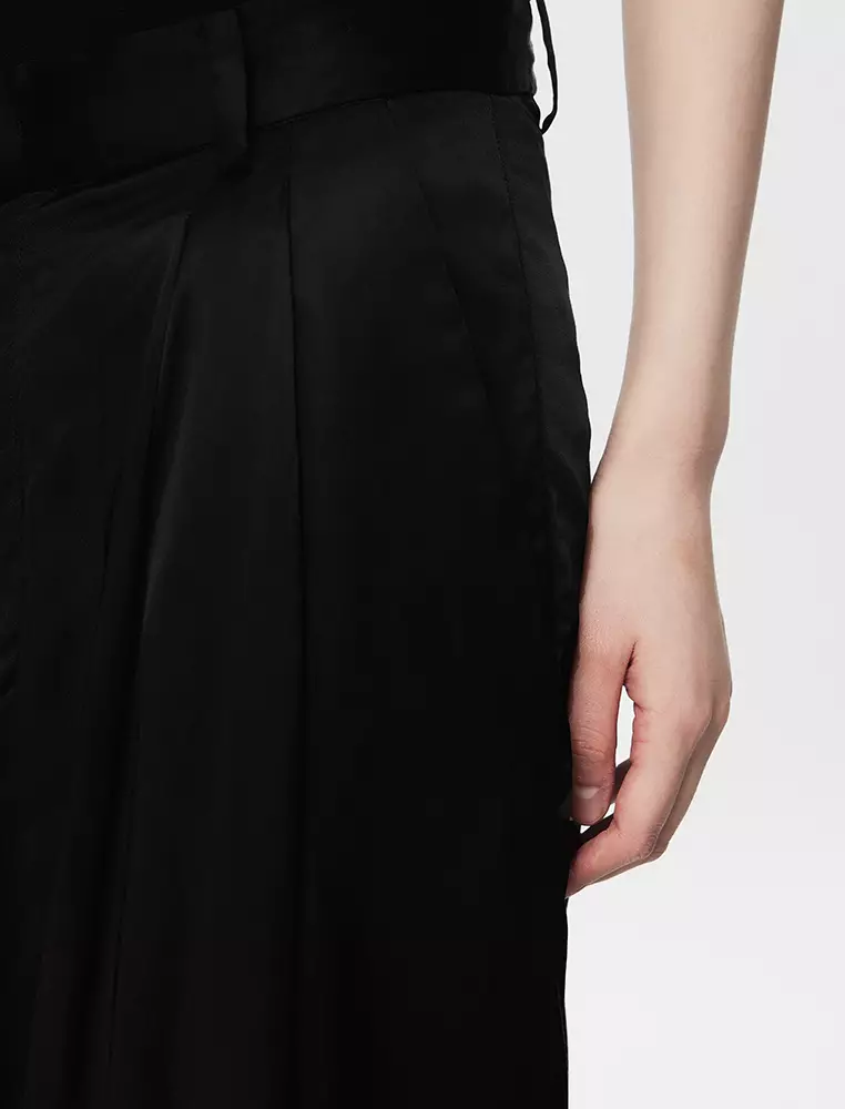 High-Waisted Wide Leg Ultra Long Pants