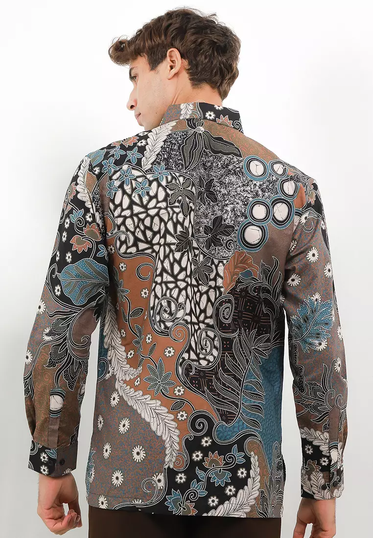 Marvin Shirt Kemeja Batik Katun Lengan Panjang