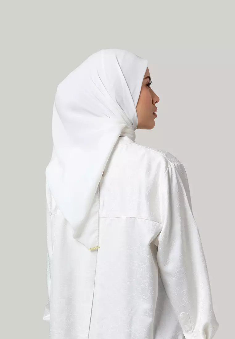 Kami CALM Scarf Plain White