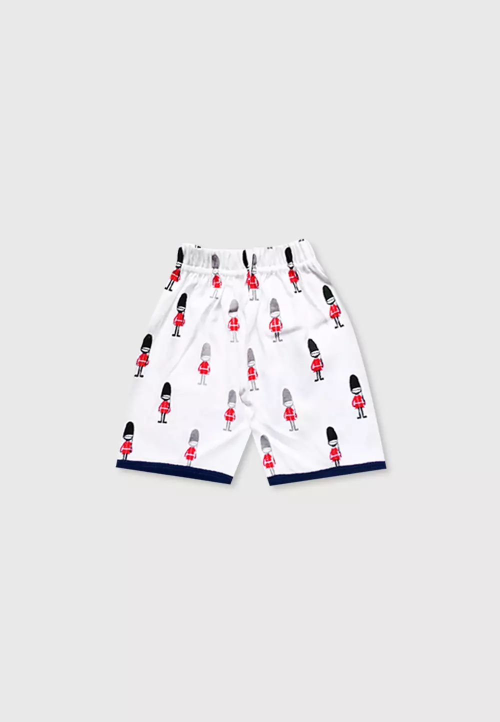 Wakakids Setelan Bayi Anak Laki Laki Usia 0 Bulan Hingga 6 Bulan Motif London Guards 3174 Navy