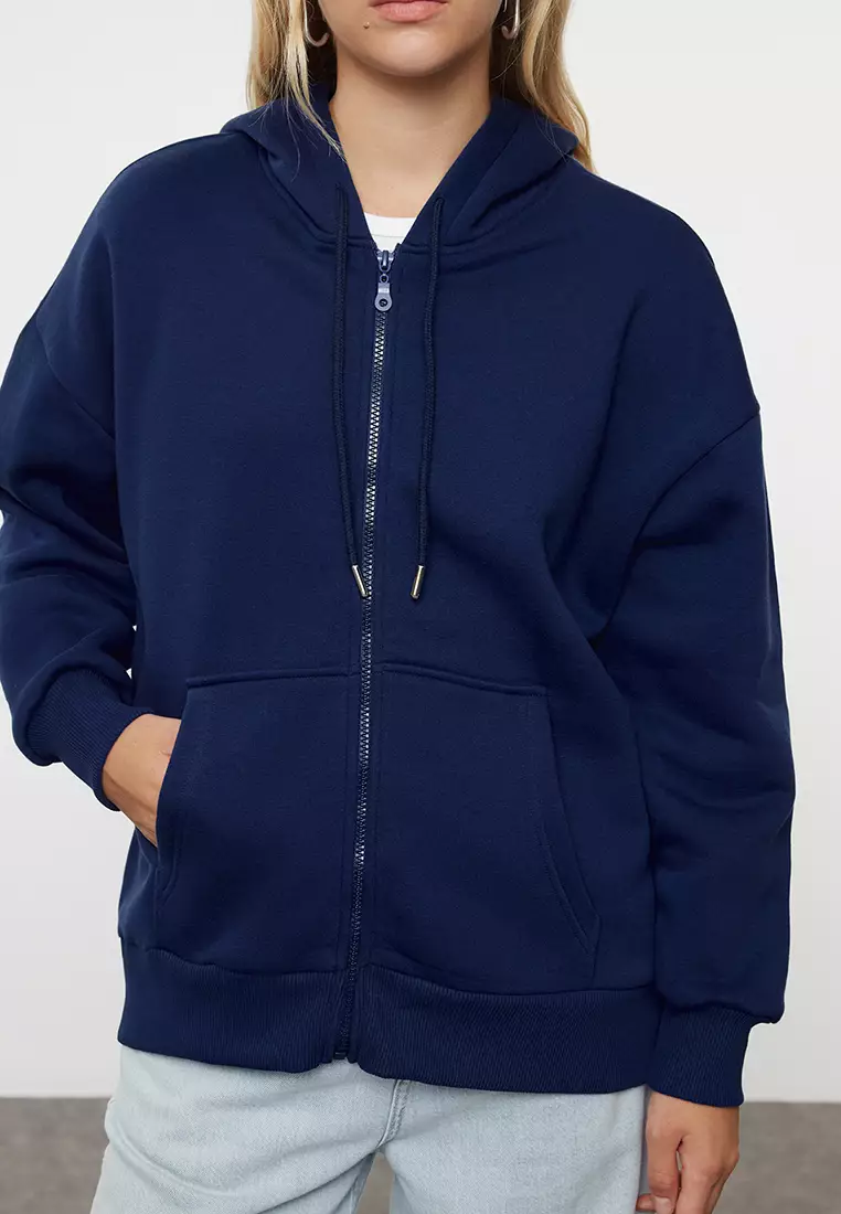 Oversized Zip Hoodie