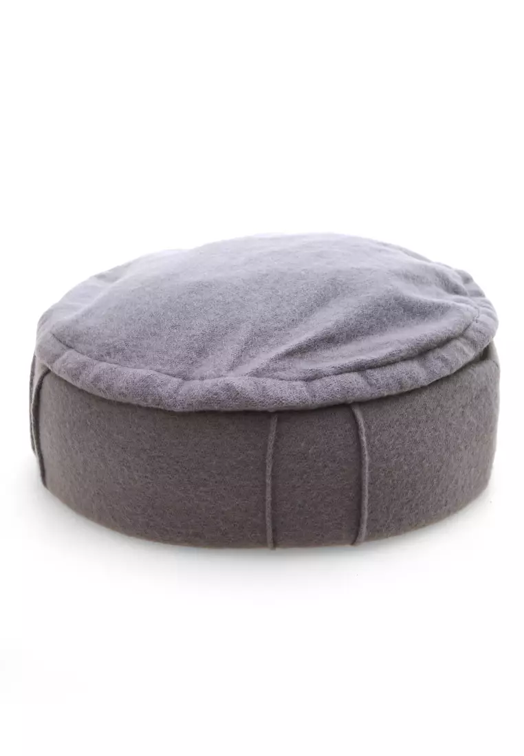 Kai Topi Peci Polos Pria Simple Design Material Plece ORIGINAL - Gray