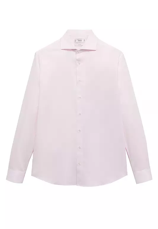 100% Cotton Slim-Fit Suit Shirt
