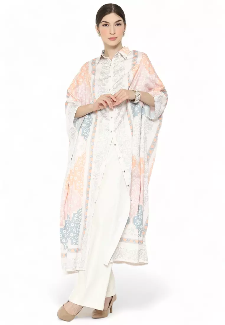 Kanzi Collared Kaftan