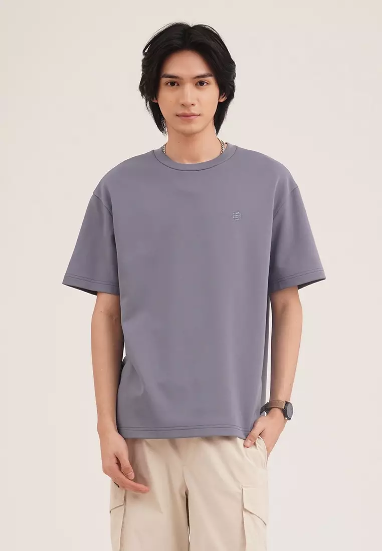 Relaxed Fit T-Shirt With PS Embroidery