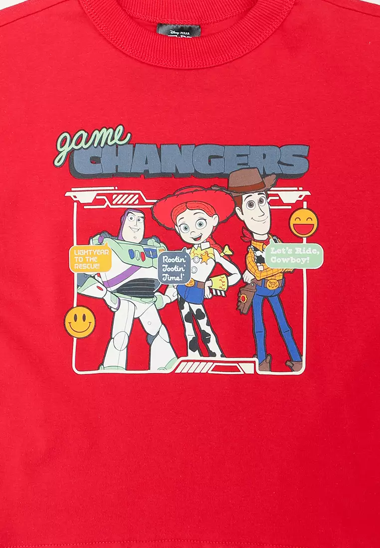 Licensed Drop Shoulder Short Sleeves Tee