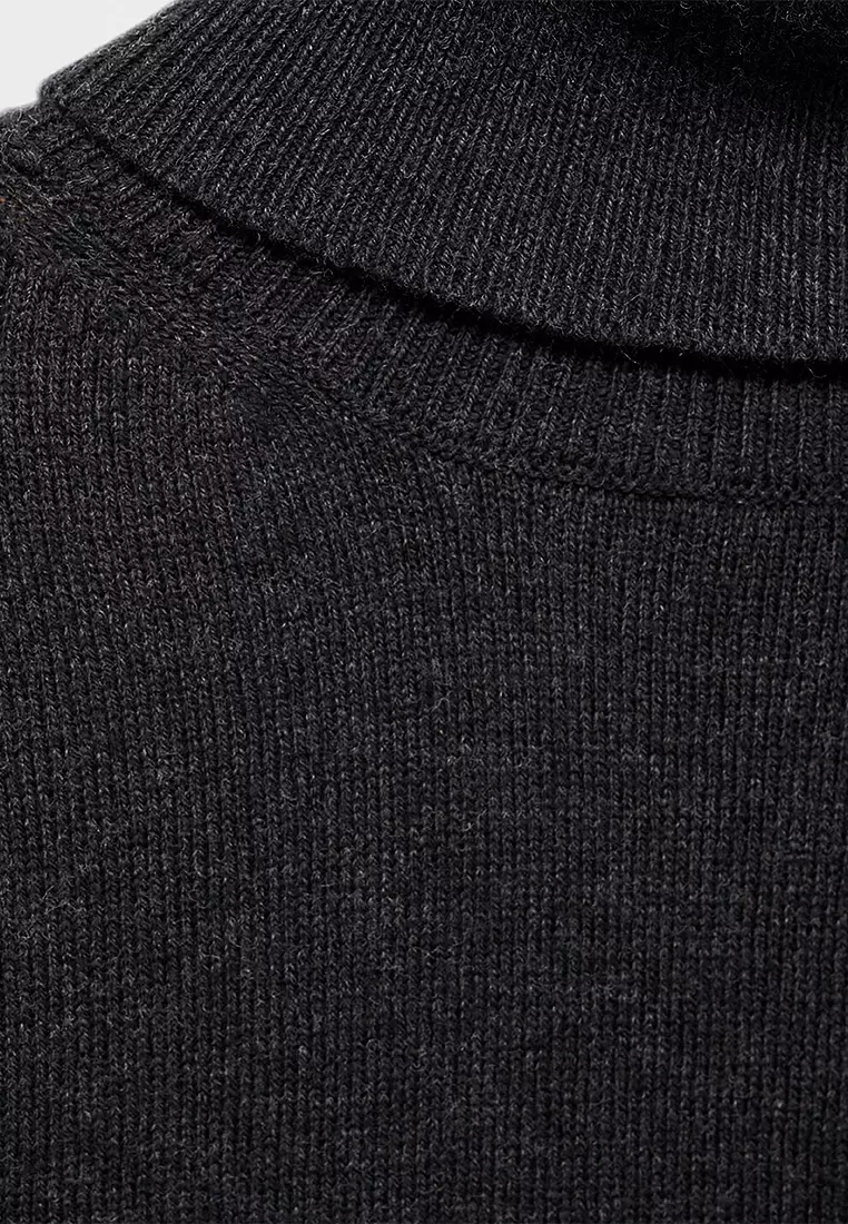 Turtleneck Knit Sweater