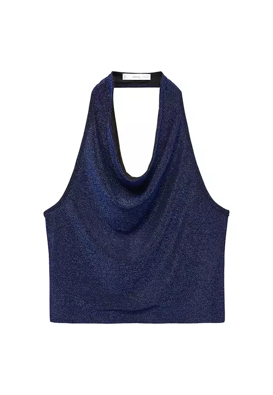 Teens Lurex Knitted Top
