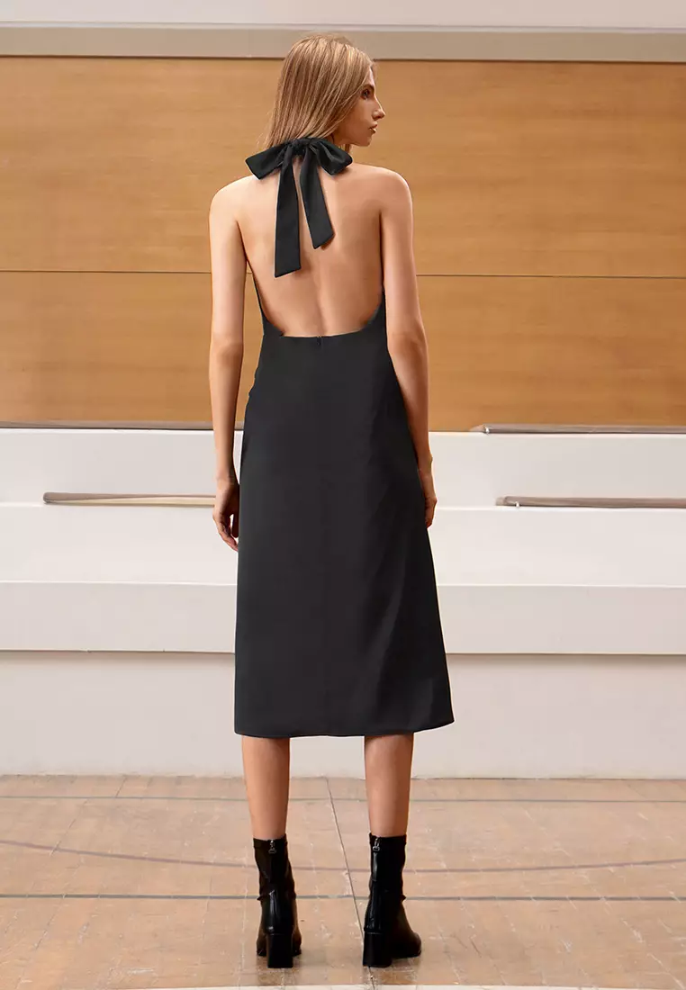 Club halter hot sale dress