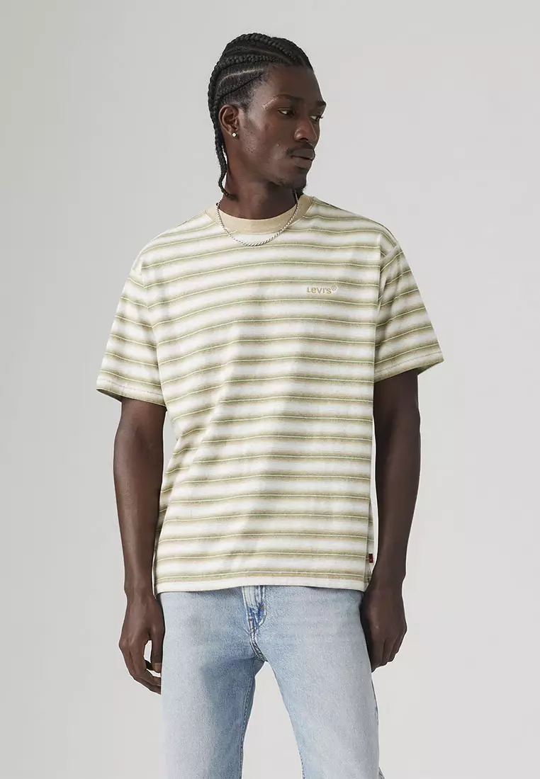 Tシャツ・カットソー LEVI'S Men T-shirt Beige A0637 0093 Classic Graphic T-shirt - Brown | Levi's® US