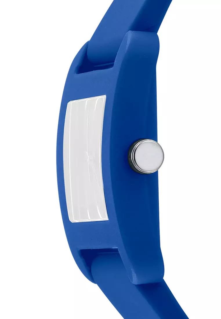 DKNY City Sport Blue Rubber Analog Quartz Watch For Women DK1L002P0055