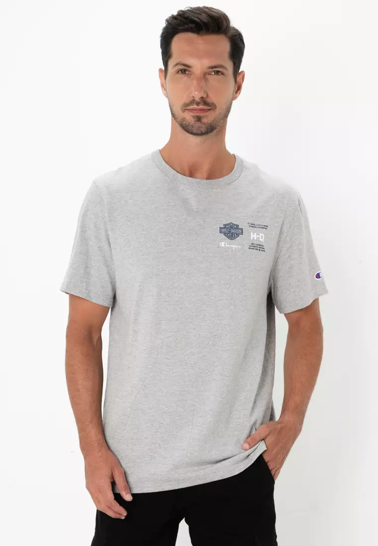 Champion x Harley-Davidson ファナティックTシャツ Champion x Harley-Davidson Fanatic T-shirt Black × Silver