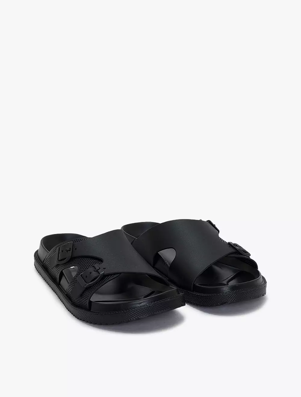Payless Club Culture Mens Blaine Sandals - Black_01