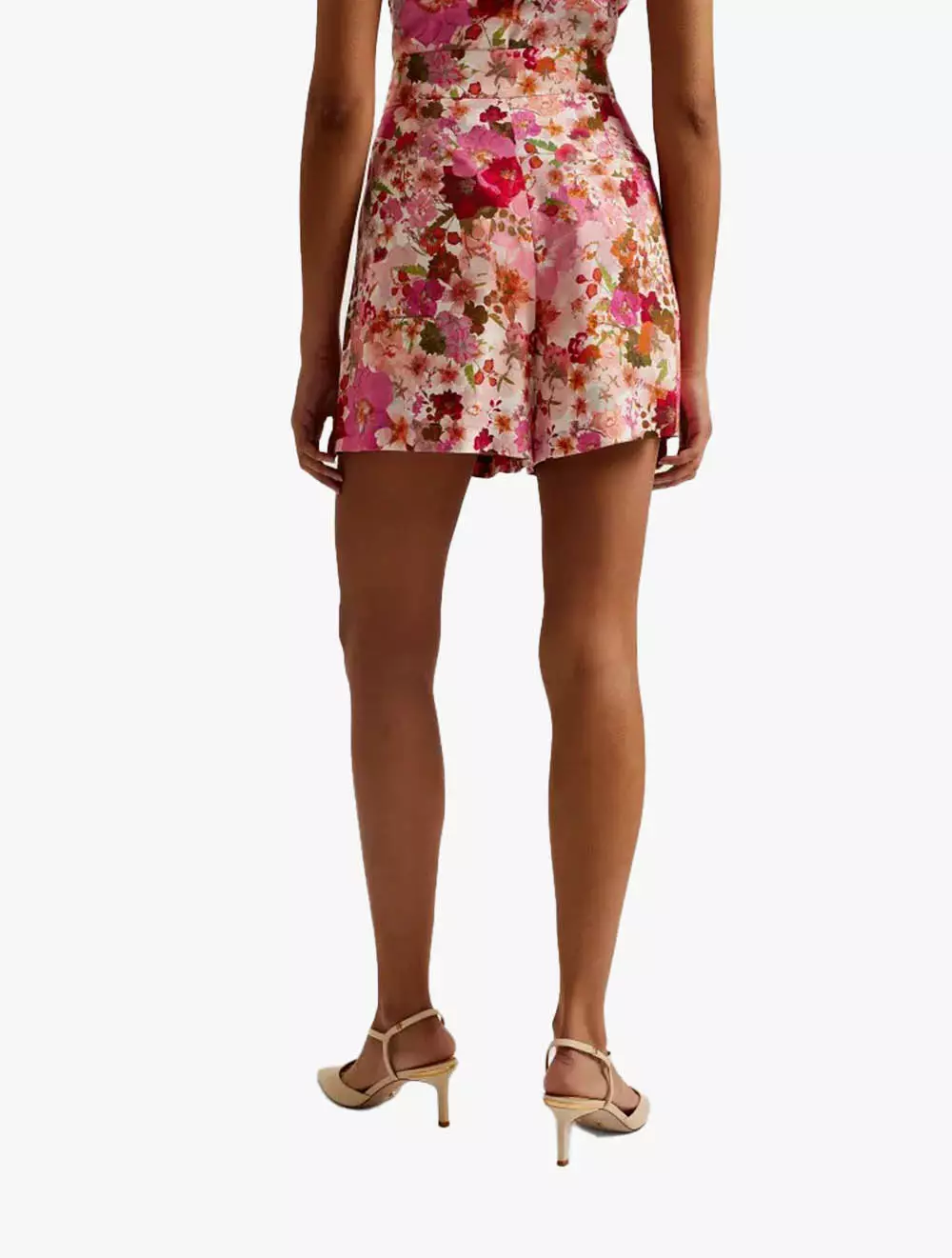LIVENZA Printed Shorts - Pink