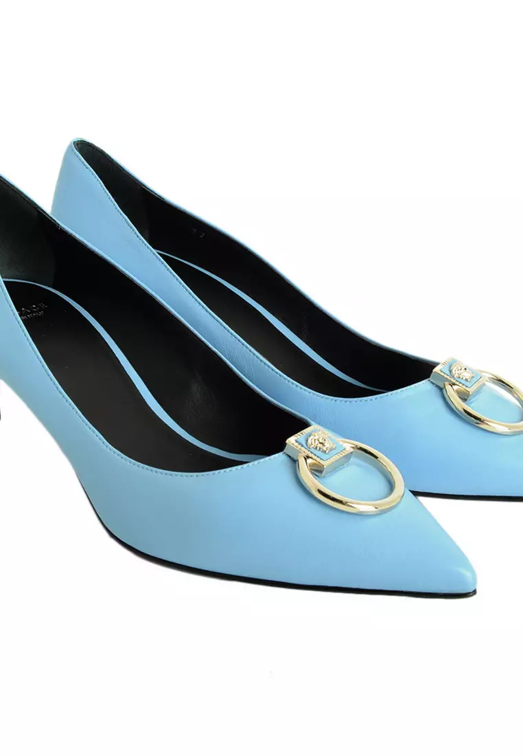 Versace tribute loafer heels sale