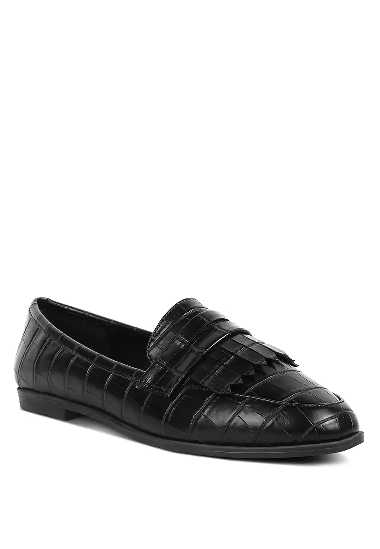 Black Patent PU Everyday Loafer