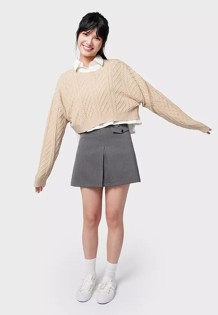 HOSHI NON DENIM SHORT BOTTOM BOTTOM WOMAN GIRL SK10458