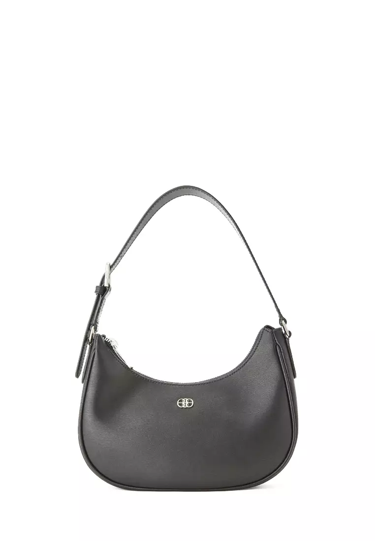 Bonia Black Gianna Shoulder Bag