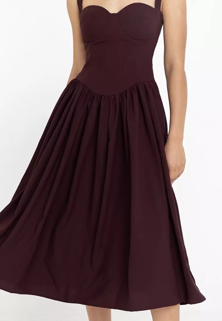 Pepper Corset Midi Dress